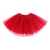 Saia Tule Colorida Liso Festa Ballet Tutu Fantasia 40cm