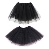 Saia Tule Fantasia De Carnaval Halloween Ballet Adulto 40 Cm