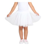 Saia Tule Infantil Menina Curta Tutu