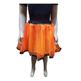 Saia Tule Infantil Menina Curta Tutu Halloween