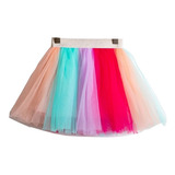 Saia Tule Tutu Infantil Menina Saiote Festa Fantasia Np22