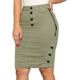 Saias Jeans Brim/sarja Estilo Evangélica Midi Lindos Modelos