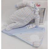 Saída Maternidade Luxo Bebê Menino Paraiso Soft Plush 11629
