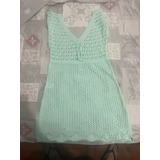 Saída Praia Vestido Decote Trabalhada Moda Blogueira