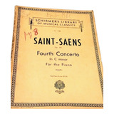 Saint saens Op 44 Concerto N 4 Partitura Piano Fretgrtis