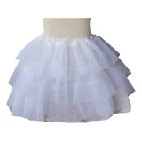 Saiote Anágua Armação Vestido Infantil Daminha Super Luxo