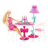 Sala De Jantar Barbie Glam -brb-x7942
