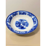 Saladeira / Bowl Porcelana Inglesa W.h.grindley Azul Borrão