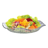 Saladeira De Vidro Fruteira Prato Para Saladas Bari