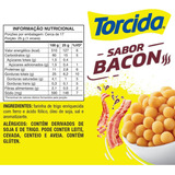 Salgadinho Bacon Torcida 420g