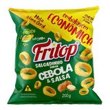 Salgadinho Sabor Cebola & Salsa Fritop 200g