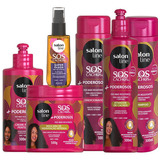 Salon Line Sos Cachos Poderosos Hidratação Completo 6-itens