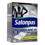 Salonpas Lidocaine Gel-patch 15 Unidades