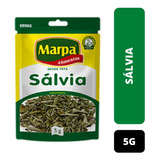 Sálvia Ervas Especiarias Tempero 5g Marpa