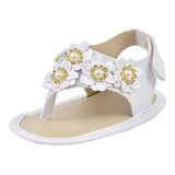 Sandalia Bebe Mania Menina Flor Verao