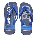 Sandália Chinelo Onbongo Flip Flop Estampado Borracha