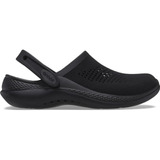 Sandália Crocs Lite Ride 360 Clog Black/black