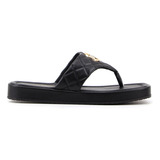 Sandália Flatform Via Marte 23-21410 Preto
