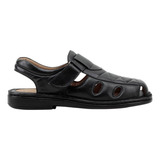 Sandália Opananken Soft Couro 66901 Preto