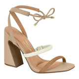 Sandália Vizzano Feminino Salto Grosso Sola Alta 6403205