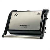 Sanduicheira Preta Inox Mini Grill Chapa Antiaderente Best