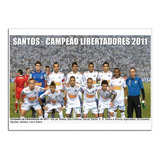 Santos - Campeão Libertadores 2011 [pôster