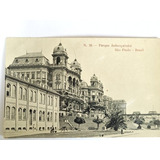São Paulo Parque Anhangabau Fotopostal Numerado 38 De 1924