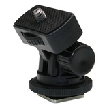 Sapata Articulável Inclinável 180 Graus Flash Led Ring Light