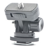 Sapata Articulável Inclinável 180 Graus Flash Led Ring Light