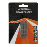 Sapata Pastilha Refil De Freio Bike Alligator Roda Carbono 