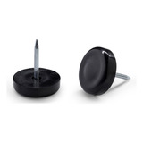 Sapata Prego Deslizante Preta - 14,3mm (kit Com 20 Unidades)