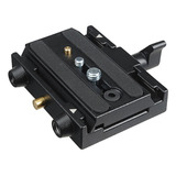 Sapata Tripé Manfrotto 501pl Com Base Universal Tripe Slider