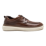 Sapatenis Masculino Casual Democrata Denim Scott Macio Couro