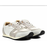 Sapatênis Zoomp Jogging Fernando- Off White N43 Sapato Tênis