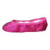 Sapatilha Com Glitter De Bailarina 1/2 Ponta Ballet K1