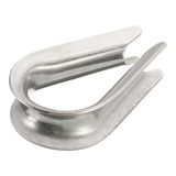 Sapatilha Leve 8 Mm Inox Anilha Para Cabo De Aço Corda