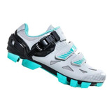 Sapatilha Mtb Feminina Absolute Luna Cinza/azul