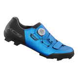 Sapatilha Mtb Shimano Sh-xc502 - Azul Sistema Boa Ciclismo