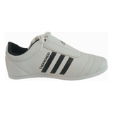 Sapatilha Tenis Taekwondo 2° Linha Branco / Preto Adivas
