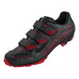 Sapatilha Venzo Mtb Vsx Evo Preto/vermelho