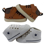 Sapatinho Bebê Kit 2 Pares Tênis Infantil Envio Imediato