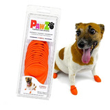 Sapatinho P/ Pet Cachorro Pawz Bota Laranja Tam Pp - 4un