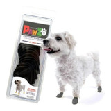 Sapatinho P/ Pet Cachorro Pawz Bota Preta Tam Ppp - 4un