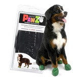 Sapatinho Para Pet Cachorro Pawz Bota Preta Tam Gg - 4un