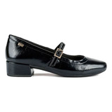 Sapato Boneca Campesi Salto Bloco L9832 Preto