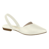 Sapato Feminino Beira Rio Sapatilha Baixo Mule 4134.446 