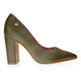 Sapato Feminino Casual Scarpin Salto Alto Vizzano 