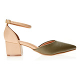 Sapato Feminino Casual Scarpin Salto Médio Vizzano