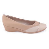 Sapato Feminino Comfortflex 24-94302 Conforto Anabela