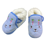 Sapato Meia Pantufa Forrada Infantil Bebe